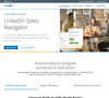LinkedIn Sales Navigator homepage screenshot