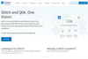 Stitch homepage screenshot