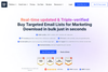 BookYourData homepage screenshot