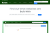 BuiltWith homepage screenshot