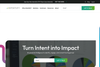 Intentsify homepage screenshot