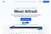 MeetAlfred homepage screenshot