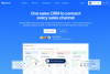 NetHunt CRM homepage screenshot