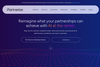 Partnerize homepage screenshot