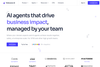 Relevance AI homepage screenshot
