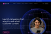 Simon Data homepage screenshot