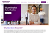 Aberdeen Intent homepage screenshot