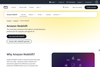 Amazon Redshift homepage screenshot
