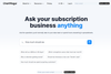 ChartMogul homepage screenshot
