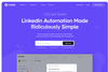 Dripify homepage screenshot