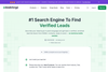 Leadsforge homepage screenshot
