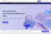 Microsoft Teams homepage screenshot