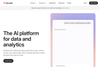 Secoda homepage screenshot